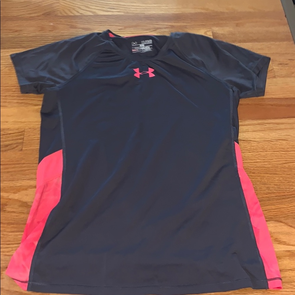 Girls Under Armour Athletic Short Sleeve